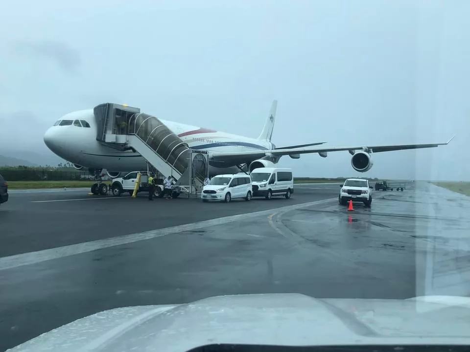 Pago Pago International welcomes foreign aircraft