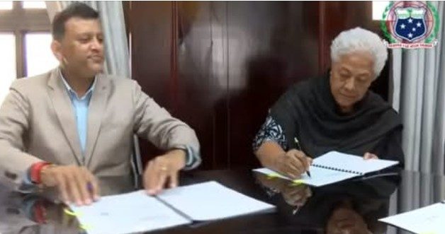 Samoa signs with Indian hospitals