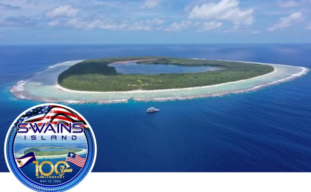 Program for Swains Island centennial anniversary, May 13