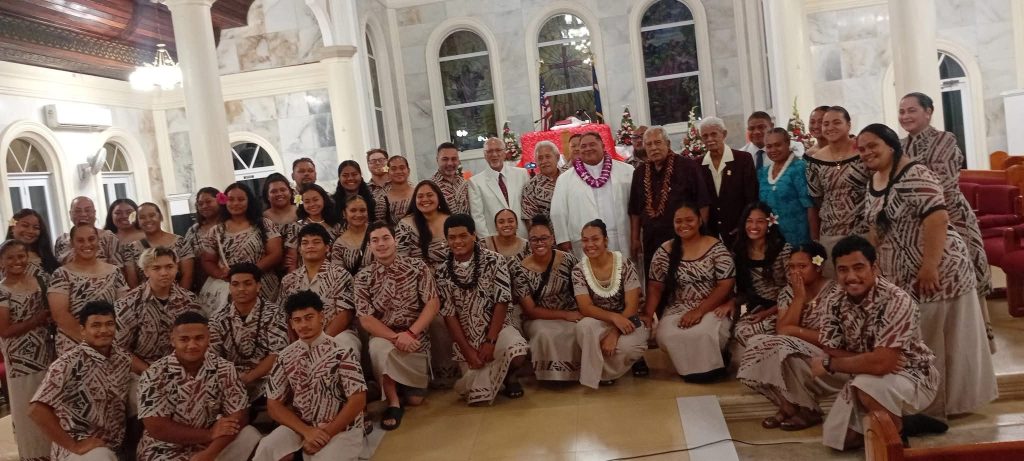 Team American Samoa departs for Pacific Mini Games