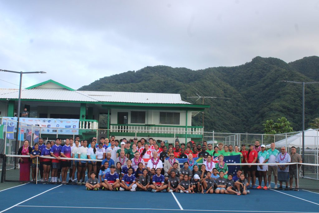 Pacific Nations Cup underway at Tafuna Tennis Courts