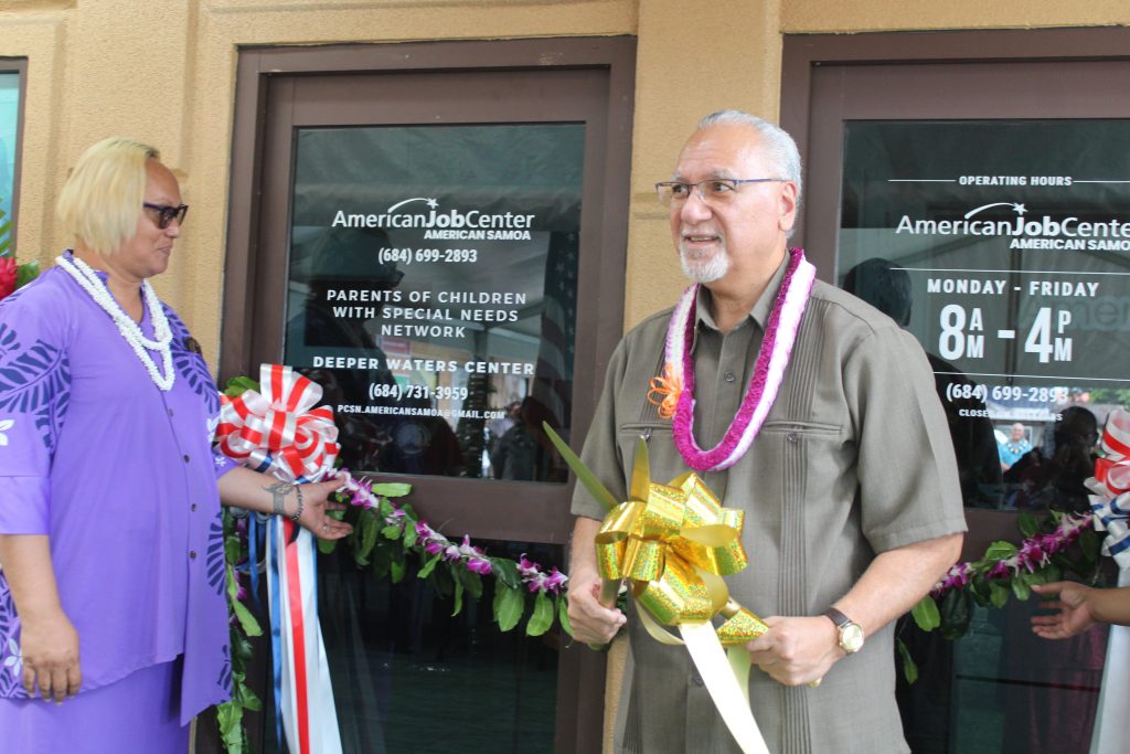 American Job Center American Samoa opens in Nuuuli