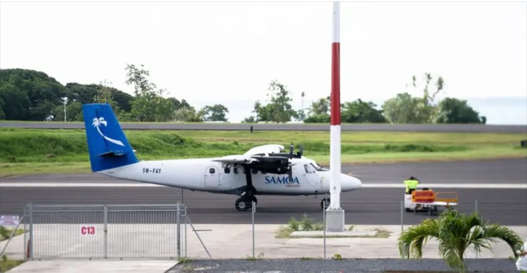 Samoa Airways sends second aircraft for retrofit in Canada