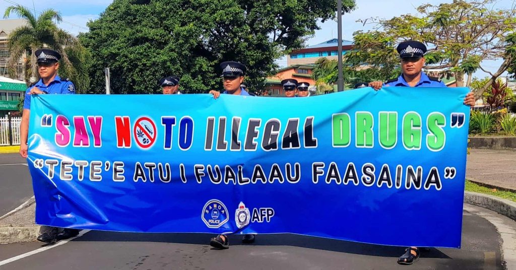 Samoa & Australia launch campaign against drugs