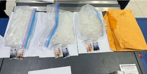 Man charged for ice found in case of chicken