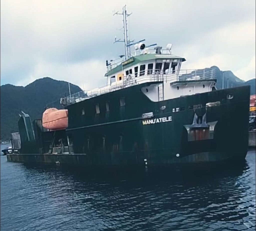 MV Manu’atele unable to sail at this time