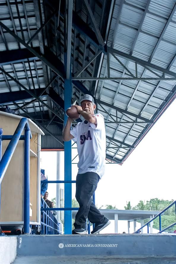 Lt Governor throws 1st ball to open 17th AYFS Season