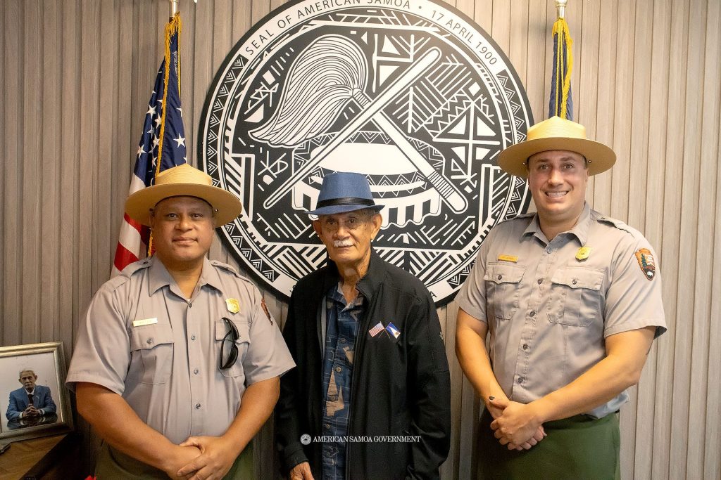 NPAS Superintendent meets Lt Gov Pulumataala Ae Ae Jr.