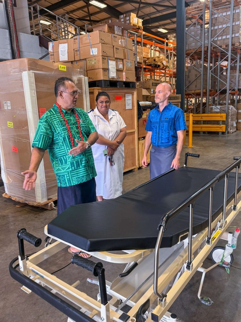 US donates medical equipment for Faleolo Hospital
