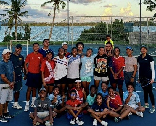 International Tennis Federation Development Officer visits American Samoa