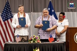 Samoa and US sign Open Skies Treaty