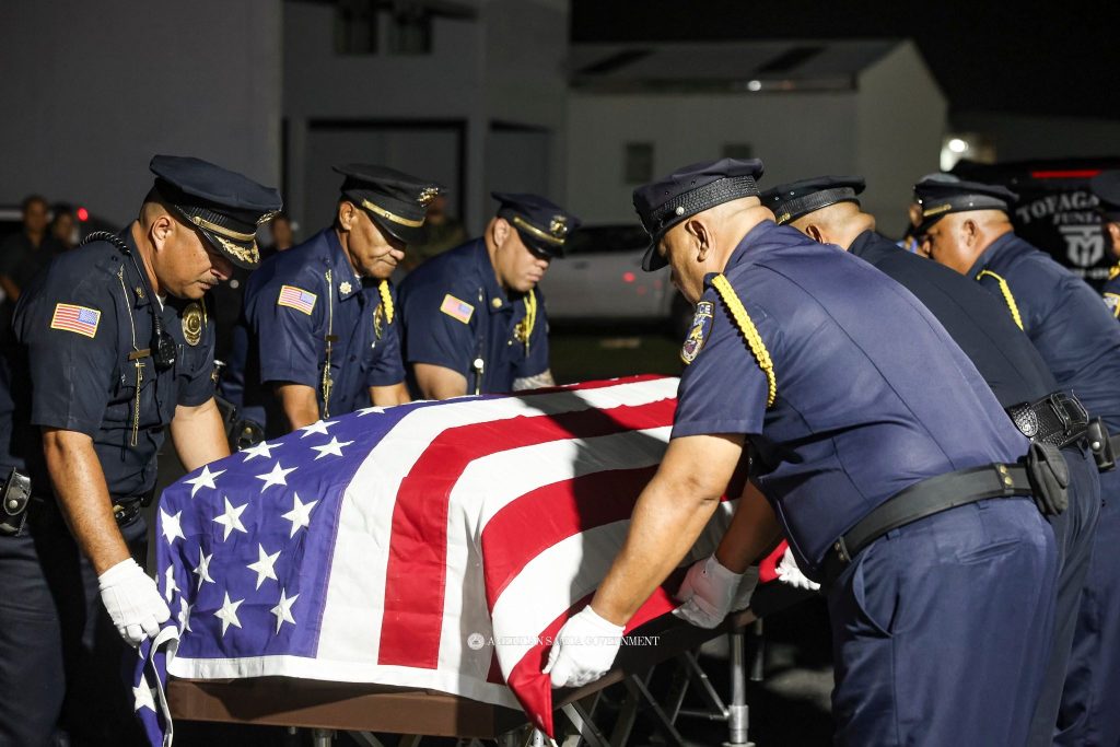 Former Governor Lolo Moliga welcomed home