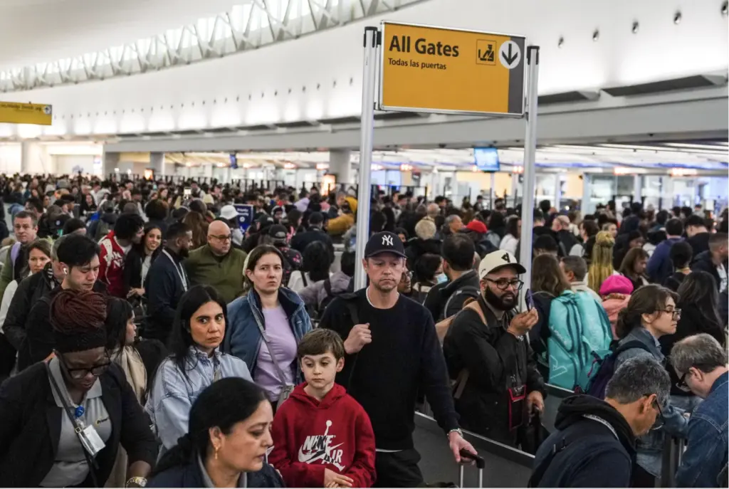travelers-are-facing-the-longest-tsa-wait-times-in-history-npr