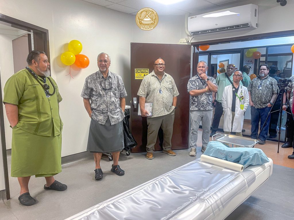 Governor visits ARPA-funded projects at LBJ Hospital