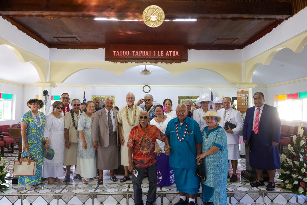 Church service celebrates Swains Island Flag Day