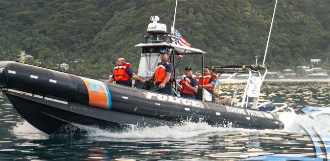 DSR transports stranded travelers from Aunuu