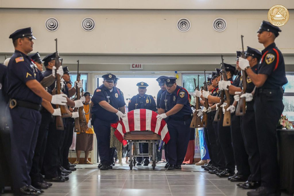 Leaders pay respects, bid farewell to Sen Alo Dr Paul Stevenson