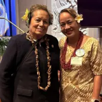 congresswoman-amata-and-dr-celestine-faumuina-nix-at-igia-2025