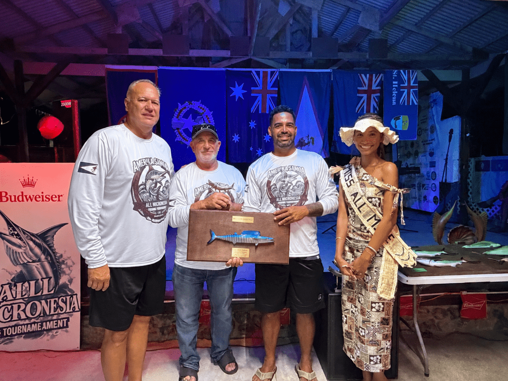 AS in Top 10  at All Micronesia Fishing Tournament