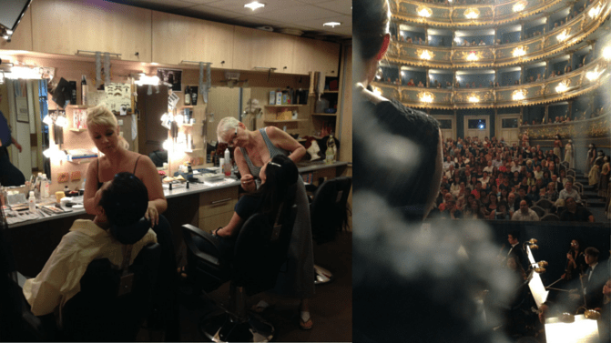 Don Giovanni makeup and announcements