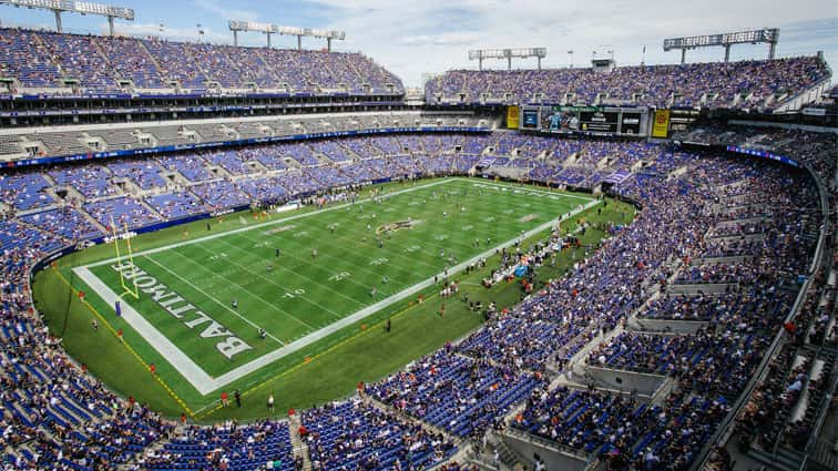 Ravens' open practice at M&T Bank Stadium