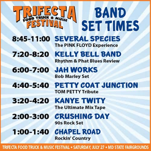 Trifecta Food Truck Music Festival 98 Rock Baltimore