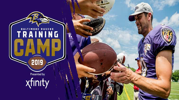 Comcast Kicks Off Football Season with Baltimore Ravens Training Camp