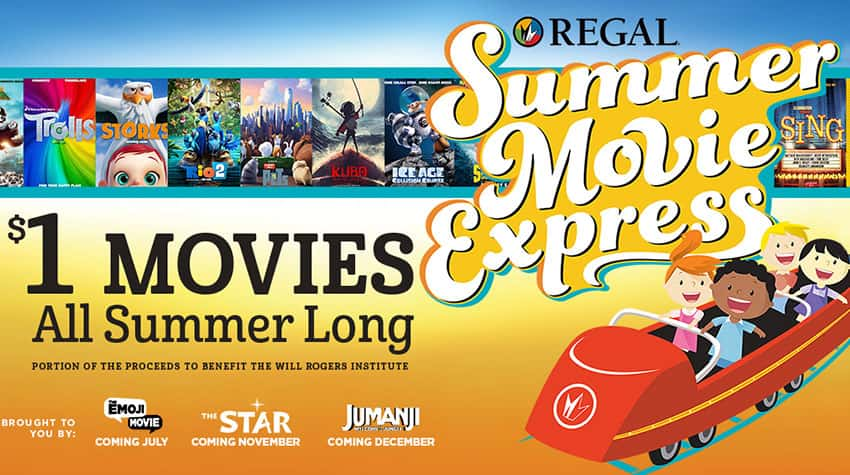 Regal Cinemas “summer Movie Express” 