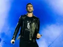 Adam Levine of MAROON 5 on stage of Rock In Rio Festival RIO DE JANEIRO^ SEPTEMBER 15^ 2017