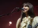 PIXIES bassist Paz Lenchantin live on stage in Newcastle O2 Academy; Newcastle UK - 21st Sept 2019
