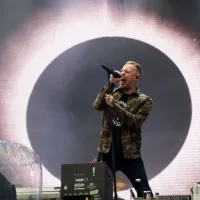 Architects (rock band) perfoming on the main stage of the Electric Castle festival. BONTIDA^ ROMANIA - JULY 15^ 2017