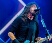 Dave Grohl of Foo Fighters at the Pinkpop Festival^ The Netherlands; June 16 2018.