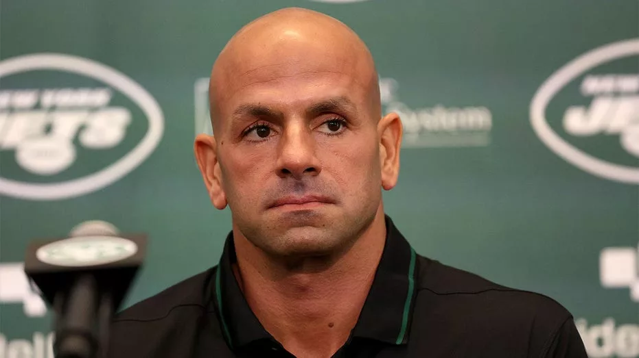 Robert Saleh is asked if wearing Lebanese flag caused Jets firing how