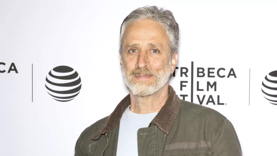 Jon Stewart attends After Spring premiere during 2016 Tribeca Film Festival at Chelsea Bow Tie Cinemas^ NYC