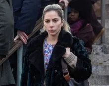 Lady Gaga filming 'Joker: Folie a Deux' at the New York County Supreme Court in New York on March 26^ 2023
