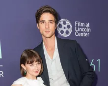Cailee Spaeny and Jacob Elordi attend screening of movie Priscilla at Lincoln Center on October 6^ 2023