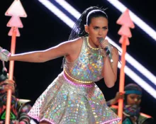 Singer Katy Perry during her show at Rock in Rio 2015 in Rio de Janeiro^ Brazil