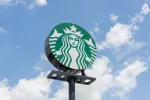 Starbucks coffee shop sign. Guadalajara^ Mexico^ August 20^ 2024