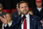 JD Vance speaks at the Vice-Presidential Nominee’s election rally in Atlanta^ Georgia. Atlanta^ Georgia^ USA—4th Nov^ 2024