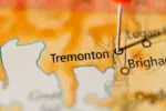 Map showing location of Tremonton^ Utah^ USA.