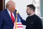 President Donald Trump welcomes Ukrainian President Volodymyr Zelenskyy to the White House. WASHINGTON – Feb. 28^ 2025