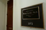 US HOUSE REPRESENTATIVE HENRY CUELLAR PHD TEXAS - office entrance sign WASHINGTON^ DC - APRIL 26^ 2019