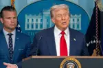 Washington DC^ United States^ August 11 2025: President Donald Trump holds a press briefing with Defense Secretary Pete Hegseth