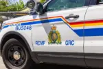 RCMP (Royal Canadian Mounted Police) Police car seen in sunny day. Burnaby^ CANADA - Jun 3 2023