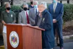 Governor of Alabama^ Kay Ivey^ giving speech in Fultondale^ AL on January 27^ 2021