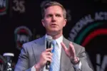 Governor of Kentucky Andy Beshear speaks during Day 4 of the National Action Network (NAN) 35th Anniversary Convention at Sheraton New York Times Square Hotel on April 11^ 2026 in New York City.