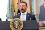 Swearing-in ceremony for former U.S. Senator Markwayne Mullin as he is sworn in as secretary of homeland security in the Oval Office of the White House. Washington^ D.C.^ March 24^ 2026.
