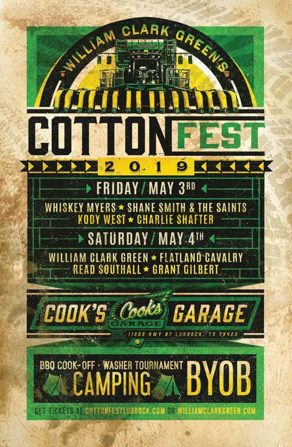 Cottonfest 2019! The Red Dirt Rebel Lubbock, TX