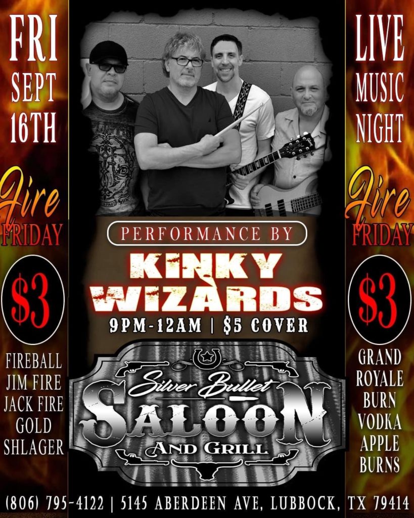 Kinky wizards the red dirt rebel lubbock tx