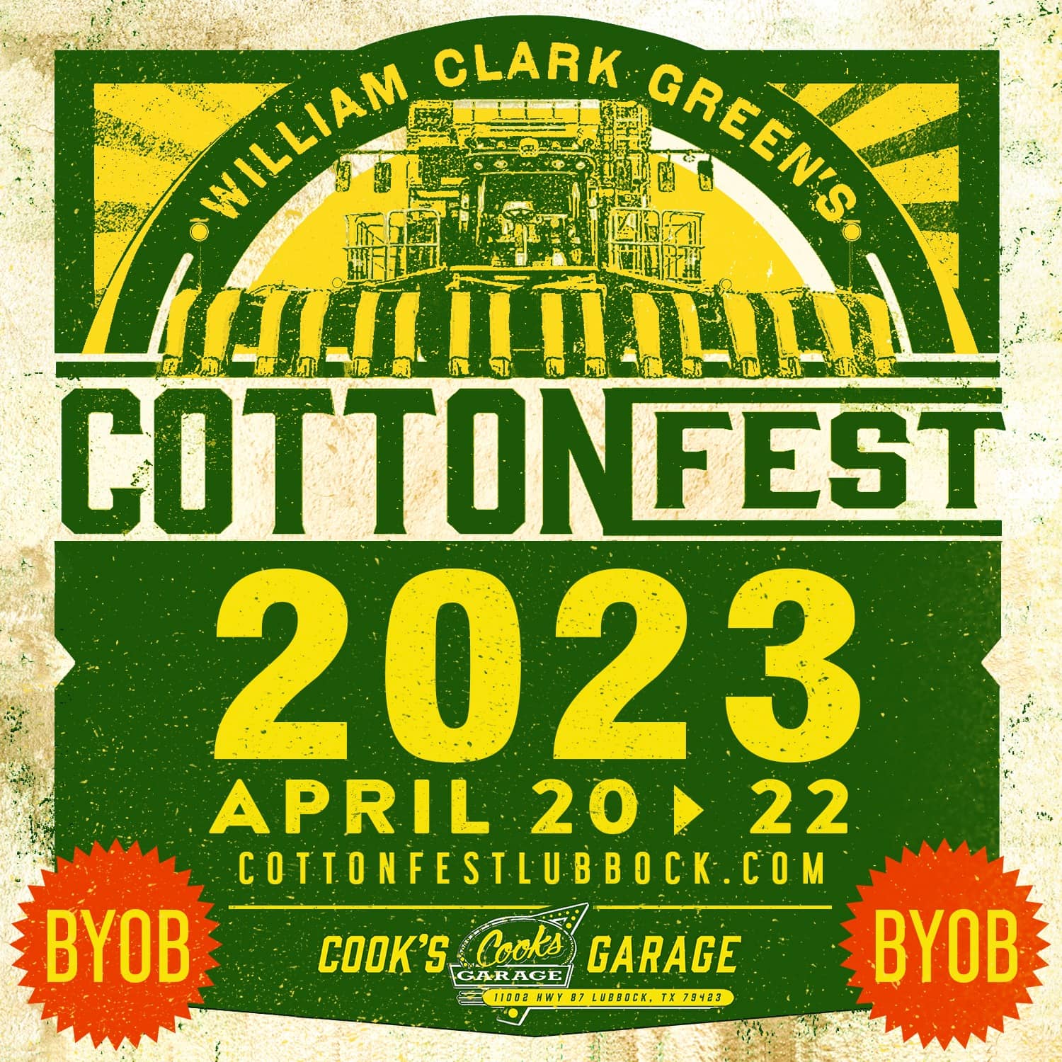 Cotton Fest 2023 The Red Dirt Rebel Lubbock, TX
